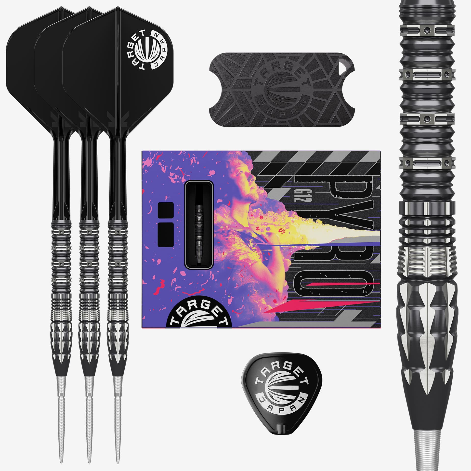Target Japan Mitsumasa Hoshino Pyro G12 Swiss Point 90% - Darts Tikat